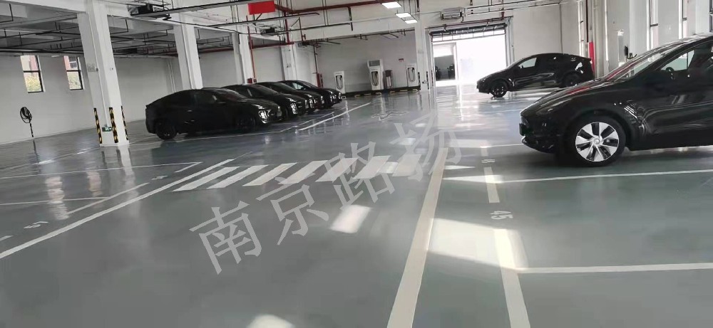 停车场划线